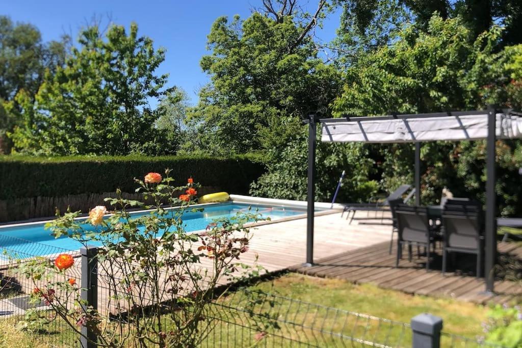 Gite De Charme En Dordogne Avec Piscine Et Jardin Villa Jumilhac-le-Grand ภายนอก รูปภาพ